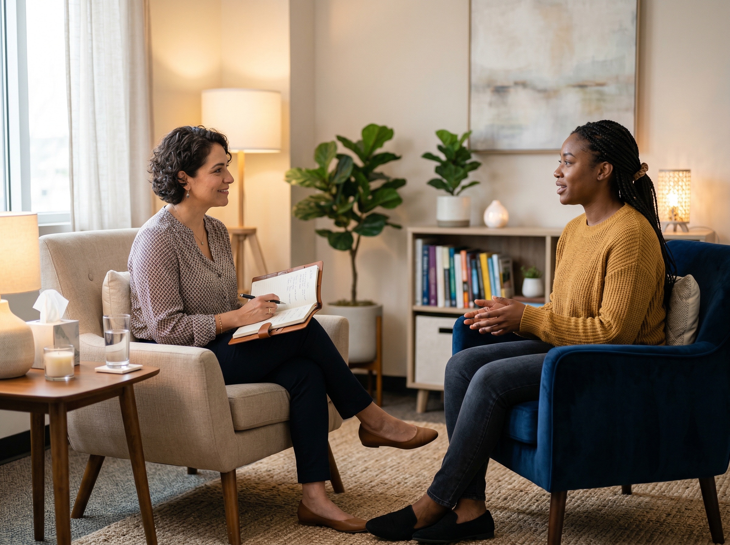 WeCare outpatient therapy and mental health counseling session in St. Cloud, MN